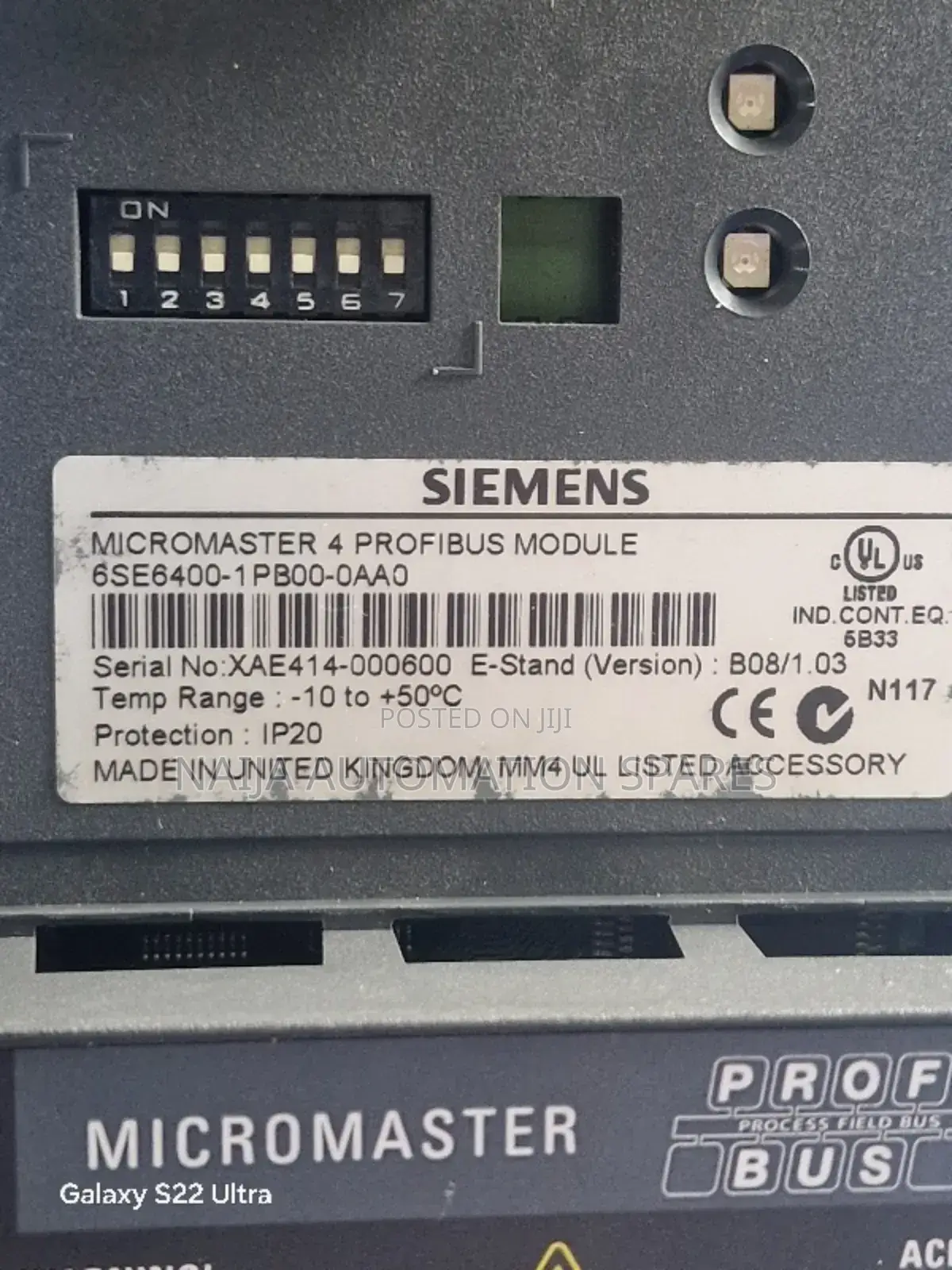 Micromaster
Profibus Module | 6se6400-1pb00-0aa0