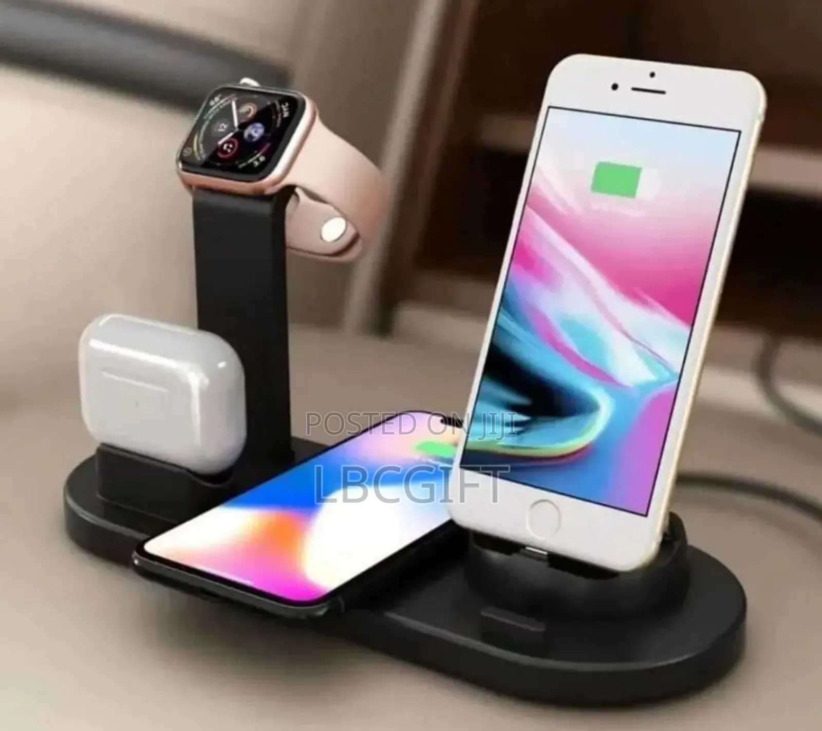 Exec Charging Stand With Wireless Surface (Wholesales Only