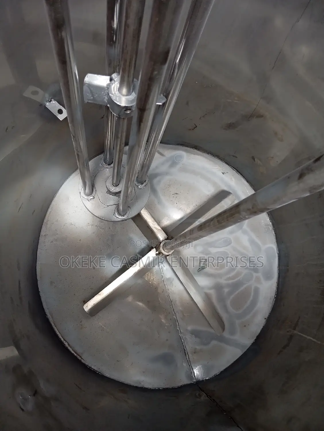 Pasteurizer Homogeniser Tank 500L
