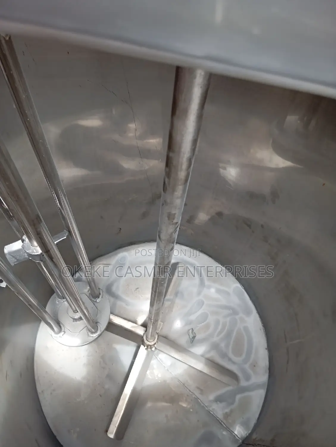 Pasteurizer Homogeniser Tank 500L