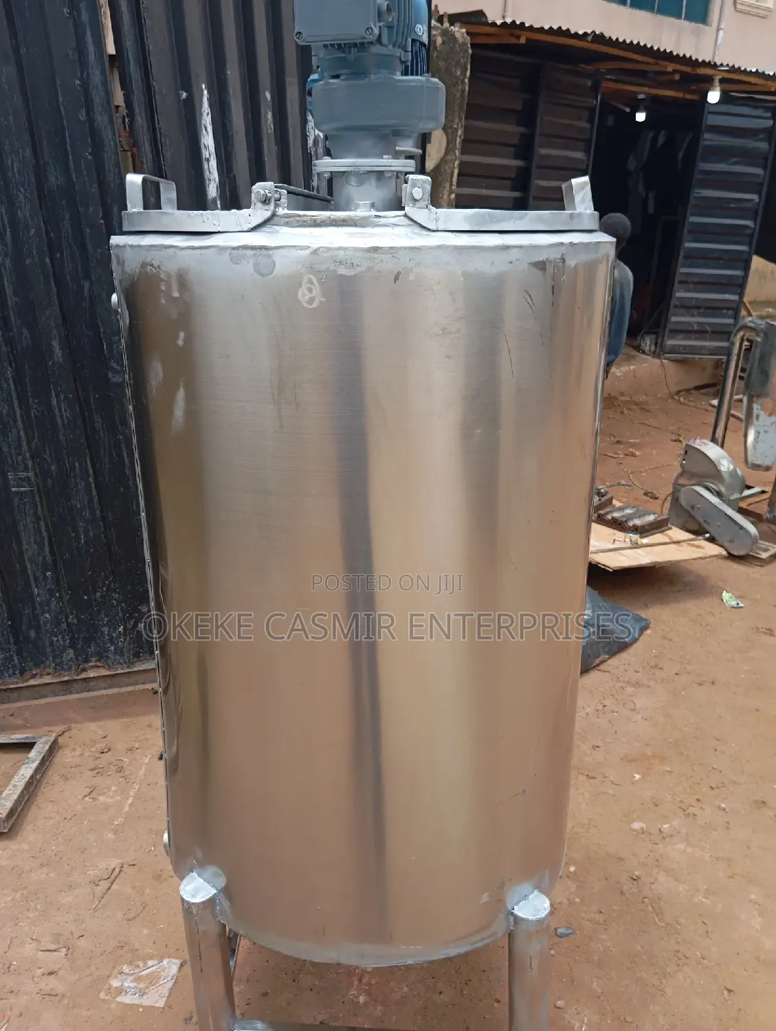 Pasteurizer Homogeniser Tank 500L