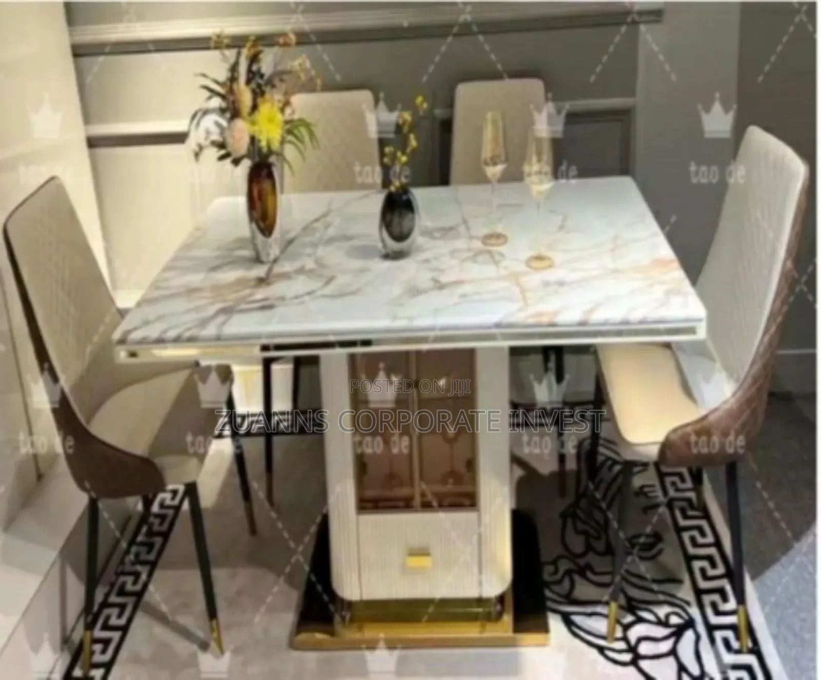 Elegant Marble Dinning