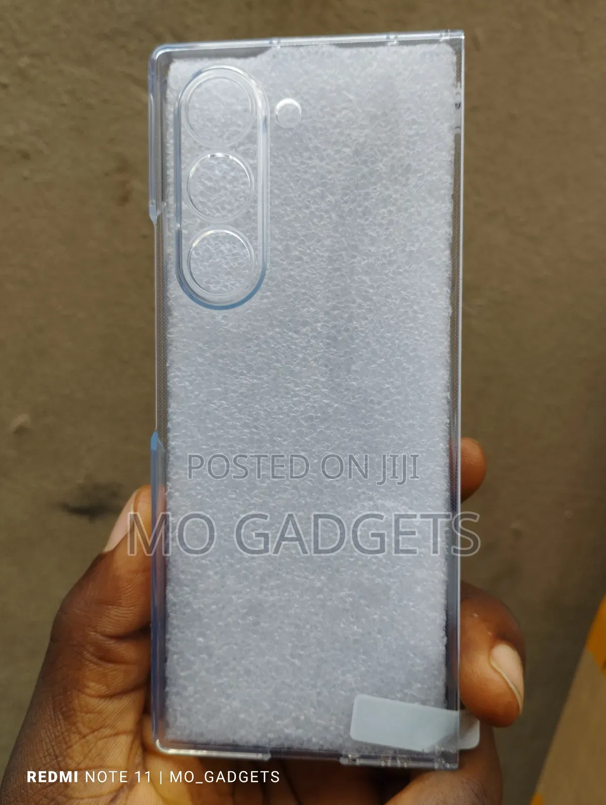 Fold 6 Clear Case With Screen Protector