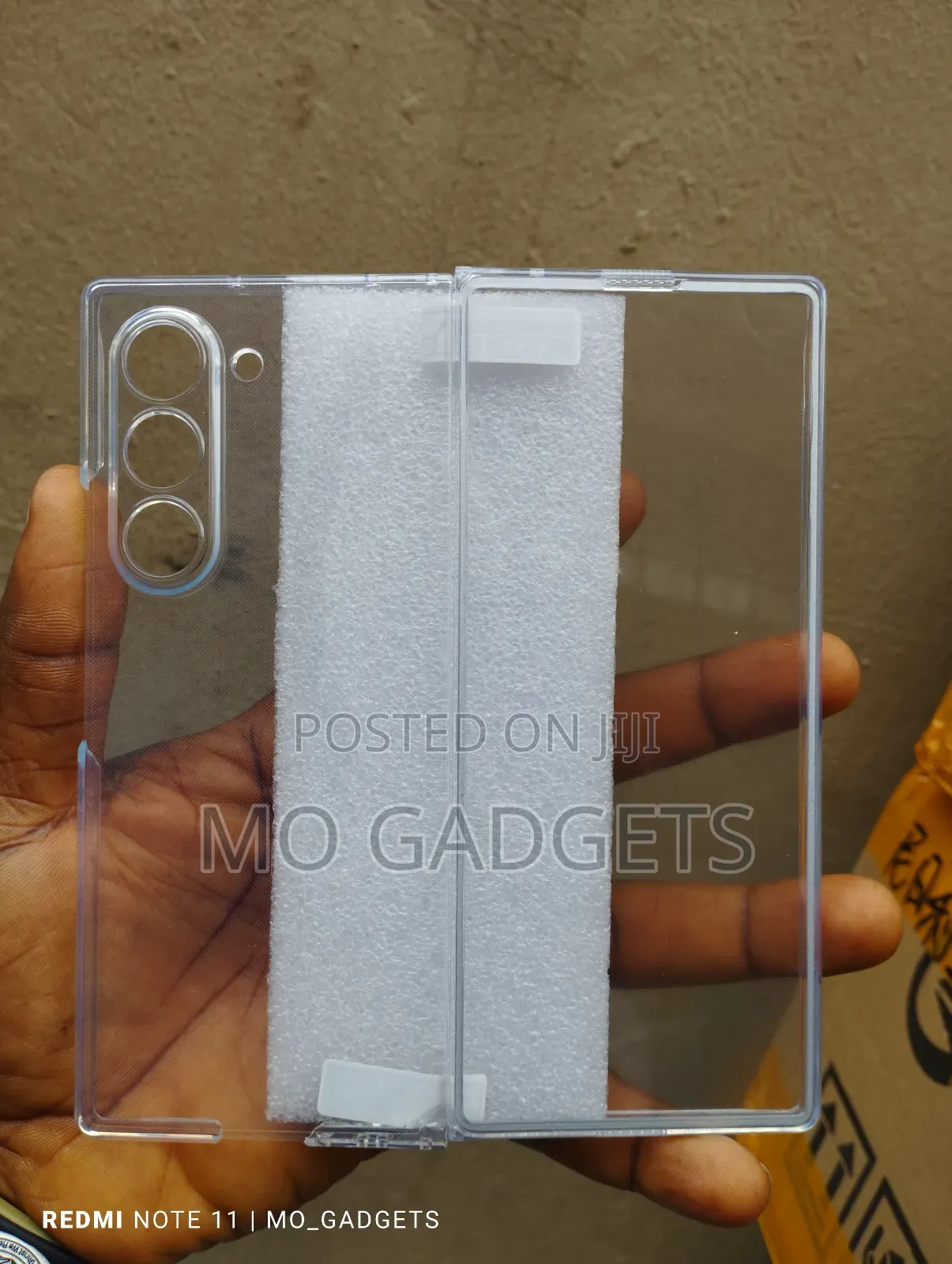 Fold 6 Clear Case With Screen Protector