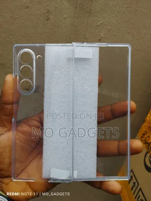 Fold 6 Clear Case With Screen Protector