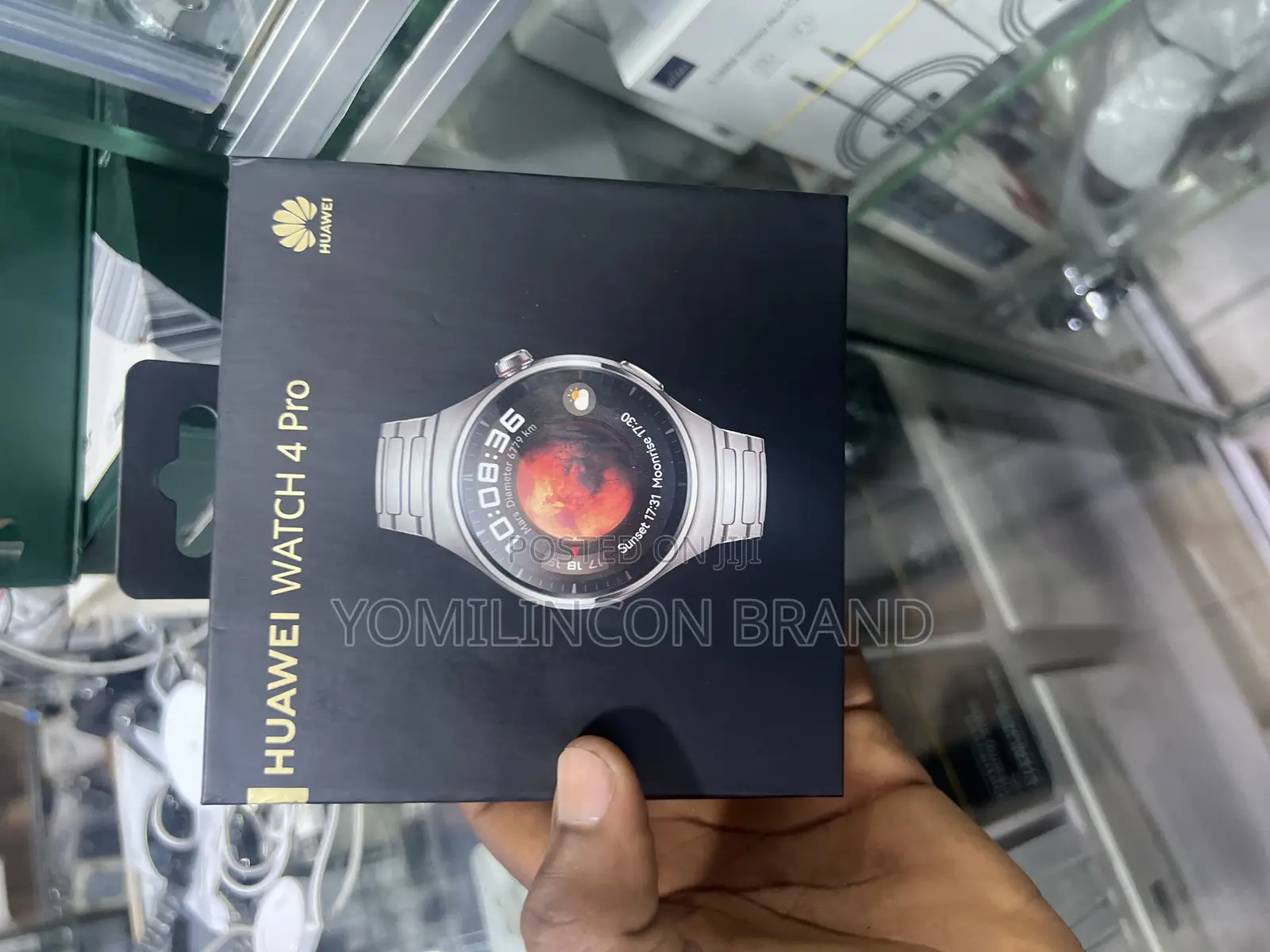 HUAWEI Watch 4 Pro, Space-Class Titanium Alloy Case