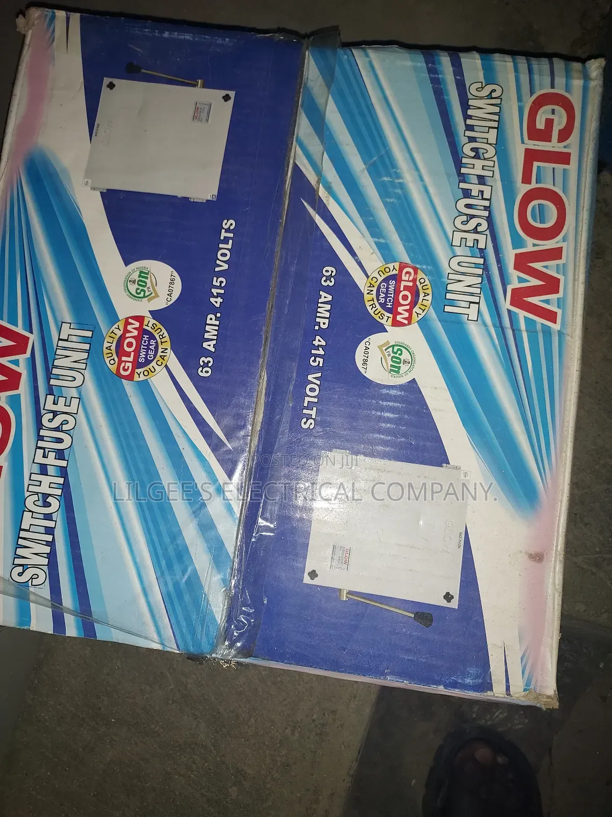 63 Amps Glow Gear Switch