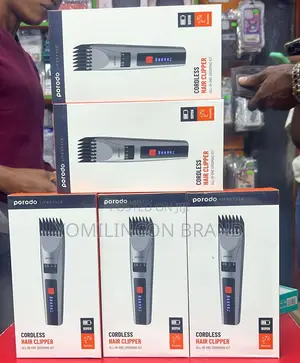 Porodo Lifestyle Rechargeable LED Display Hair