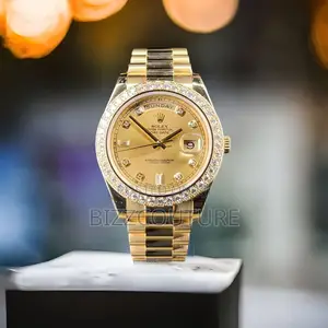 Original Rolex Day-Date Ii President Gold Chain Wattch