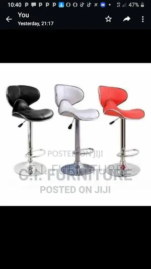 Good Barstool With Stainless Legs