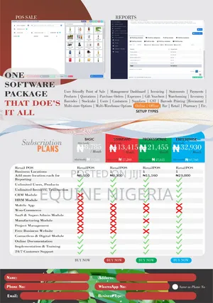 All-in-One Pos Software for Restaurants, Supermarkets, Bar