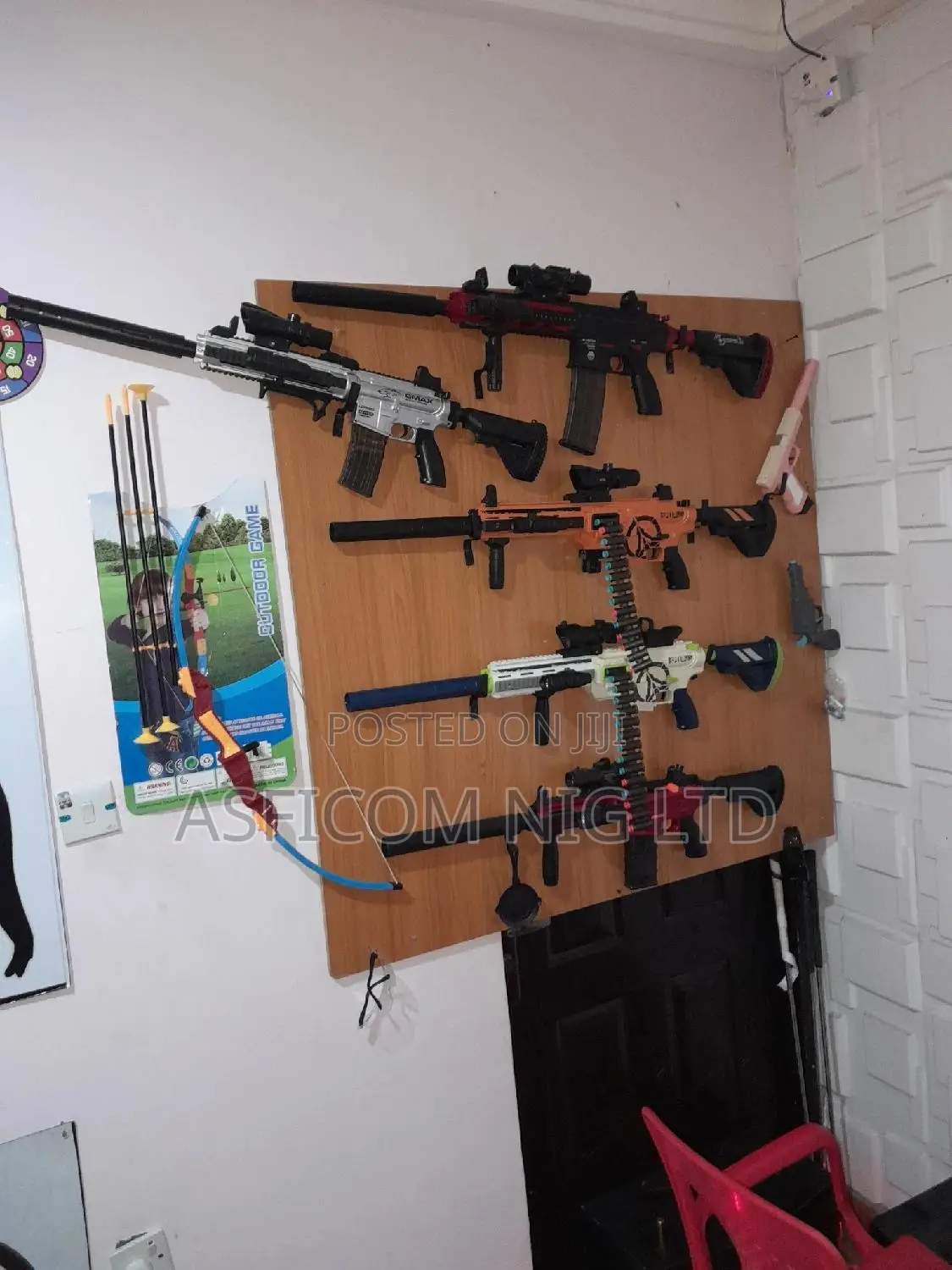 Nerf Target Toy Gun/Props