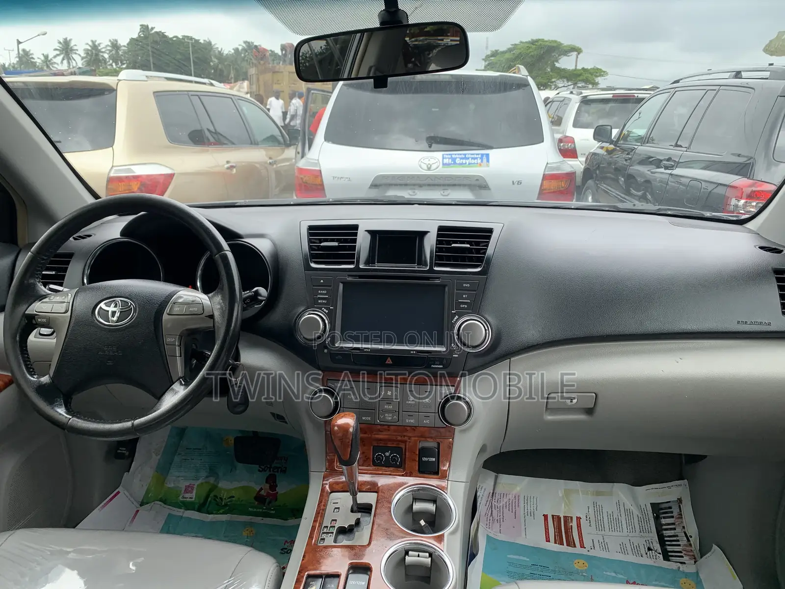 Toyota Highlander Limited 2010 Gray