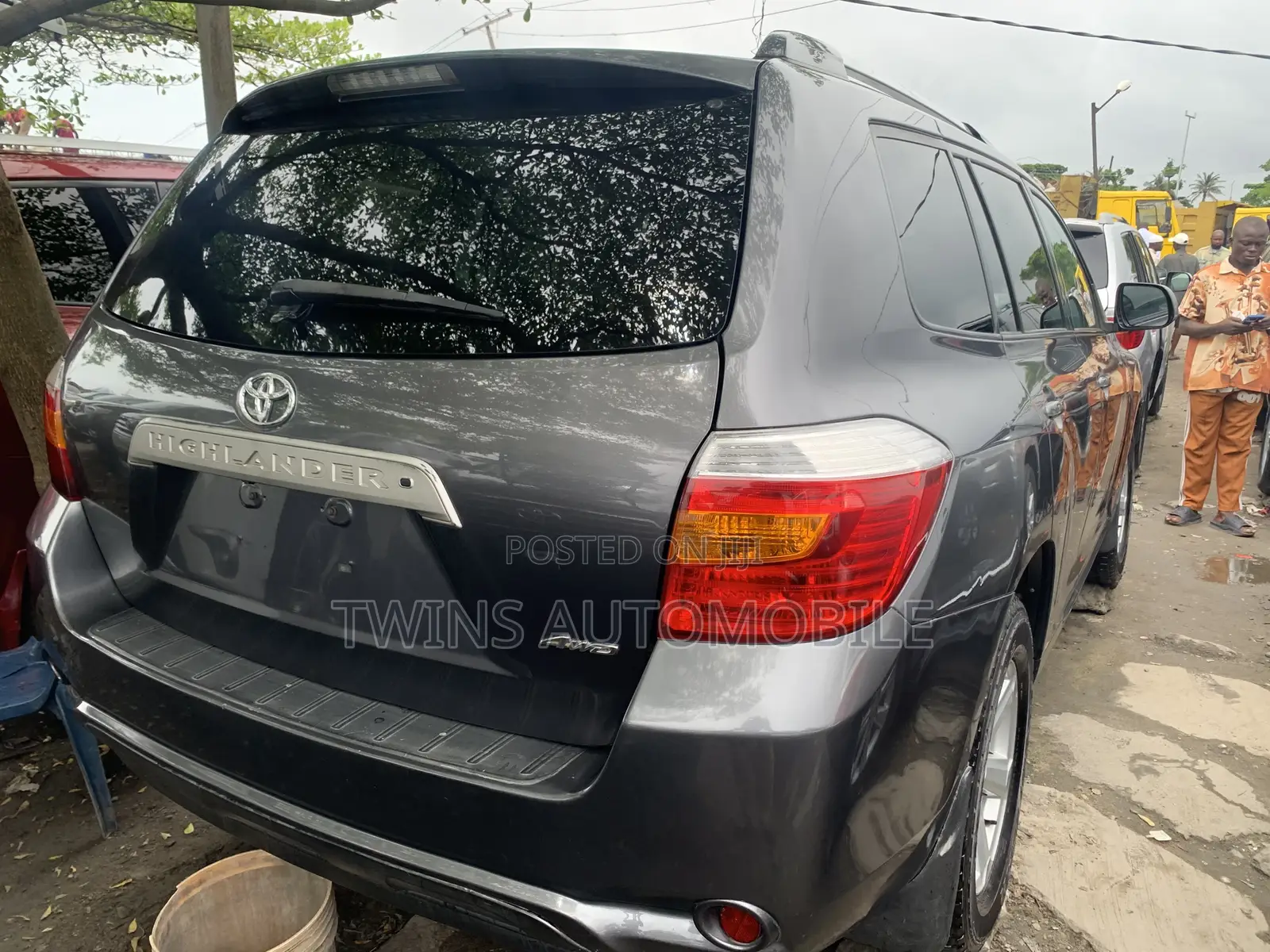 Toyota Highlander Limited 2010 Gray