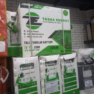 220AH 12V Tasha Energy Tubular Battery
