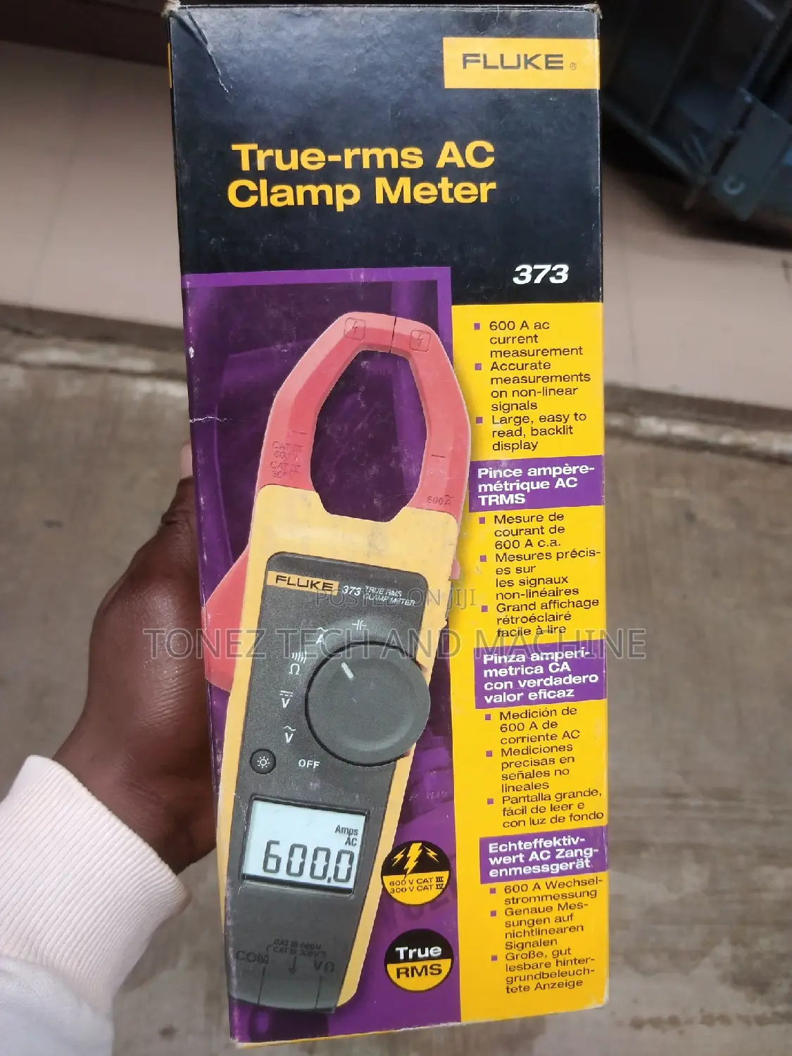Fluke 373 True RMS AC Clamp Meter