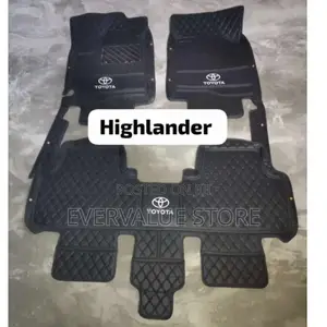 Toyota Highlander Tile Customized Floor Mat With Logo