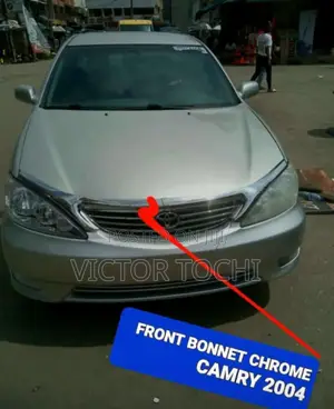 Stainless Bonnet / Hood Chrome Camry 2003 - 2005