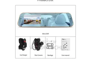 Car Inner Roof Mirror DVR Screen