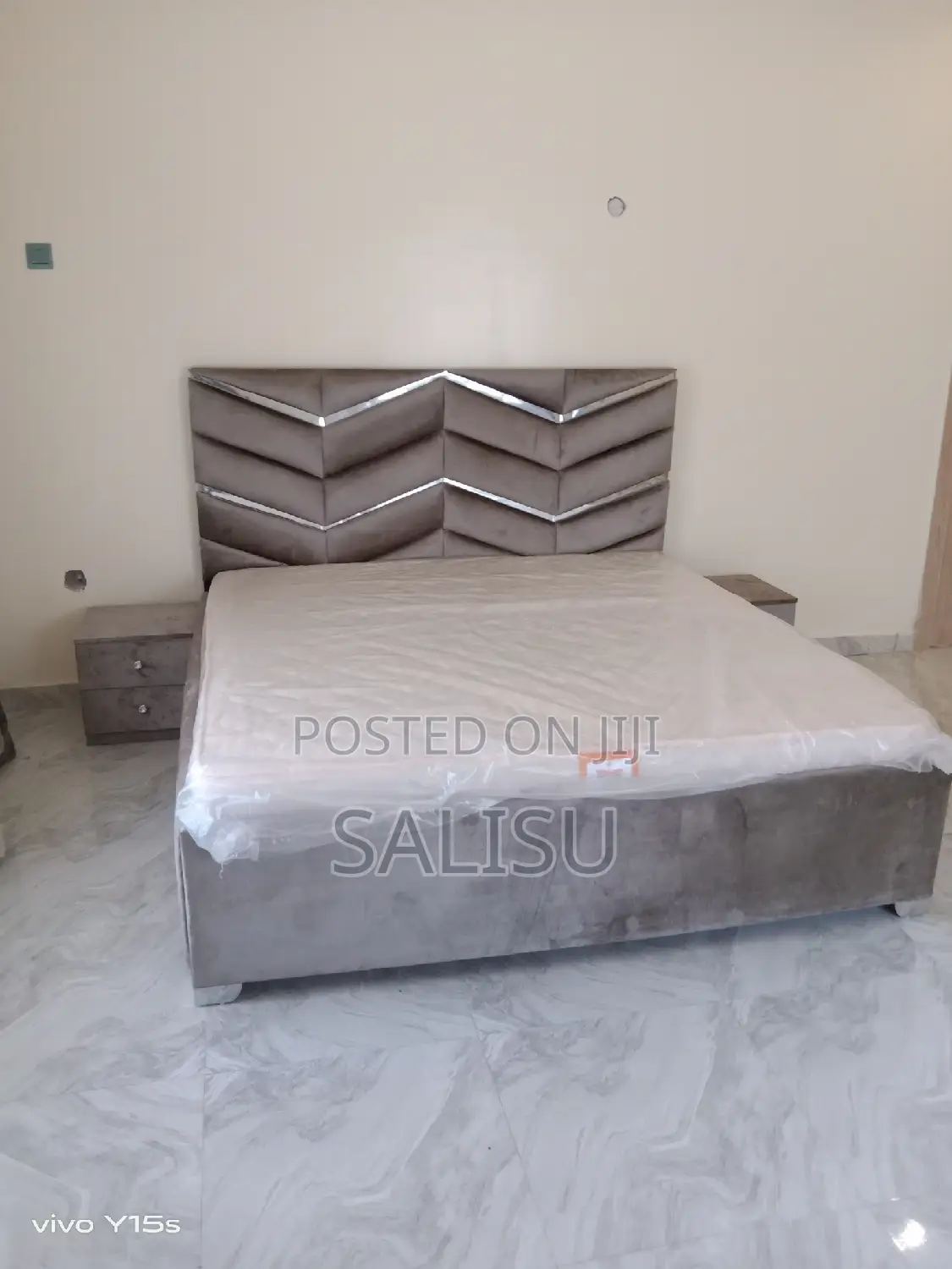 Beautiful Paded Bed Frame