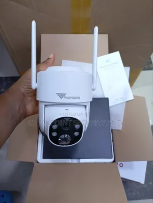 Paxvison Ubox 4G Floodlight Solar PTZ Camera.