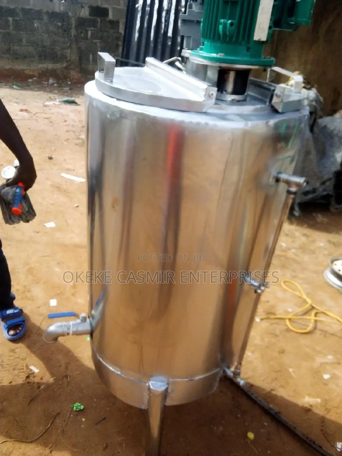 200 Liters Pasteurizer Mixer Tank