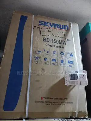 Skyrun Inverter Chest Freezer 150liters 3 Years Warranty