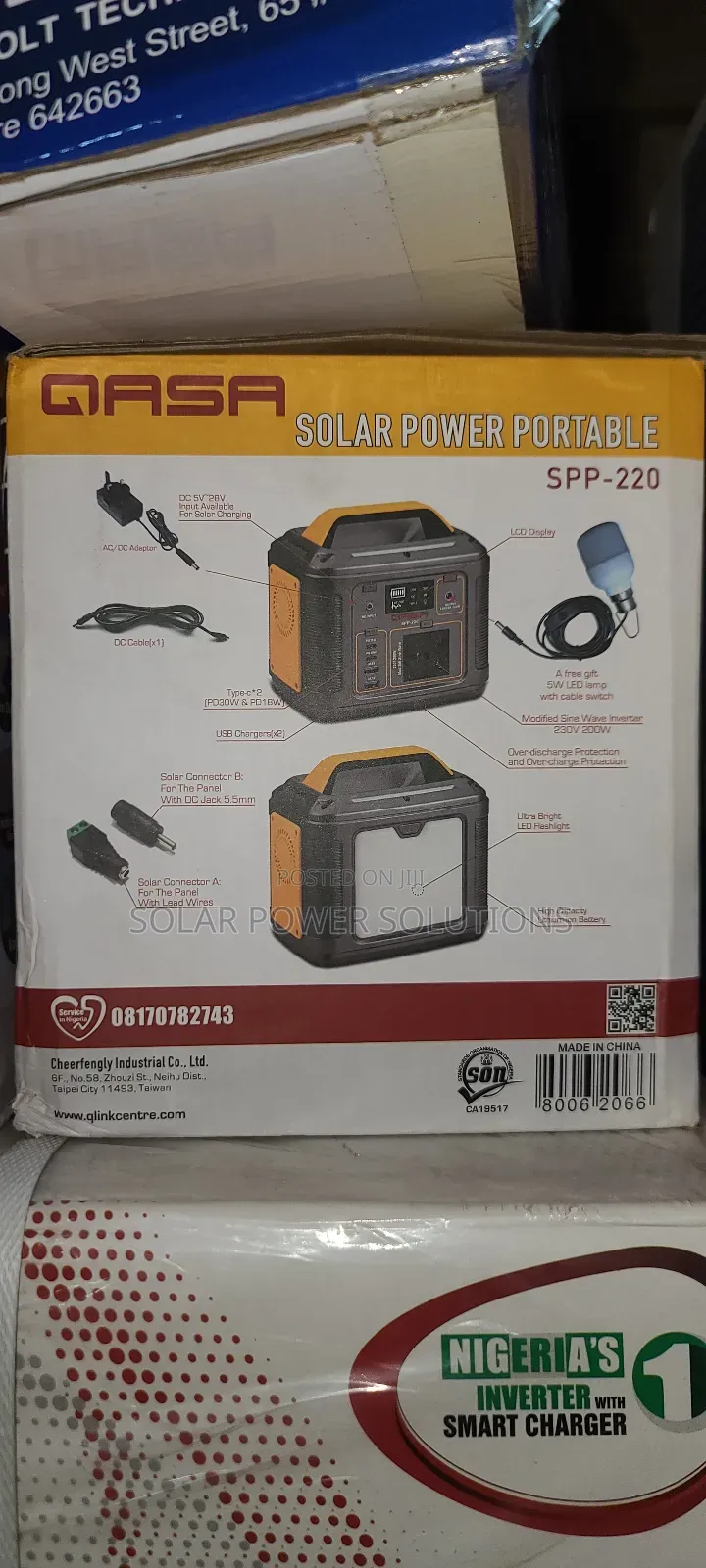 Gasa 220w Solar Generator