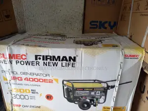Sumec Fireman Generator Model Spg4000e2 Cooper Coil