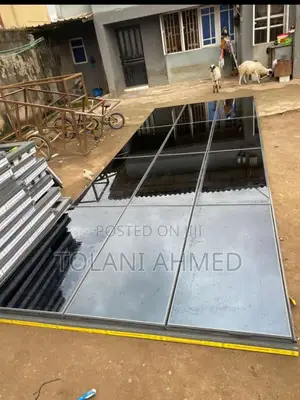 Frameless Window Attached With Burglary