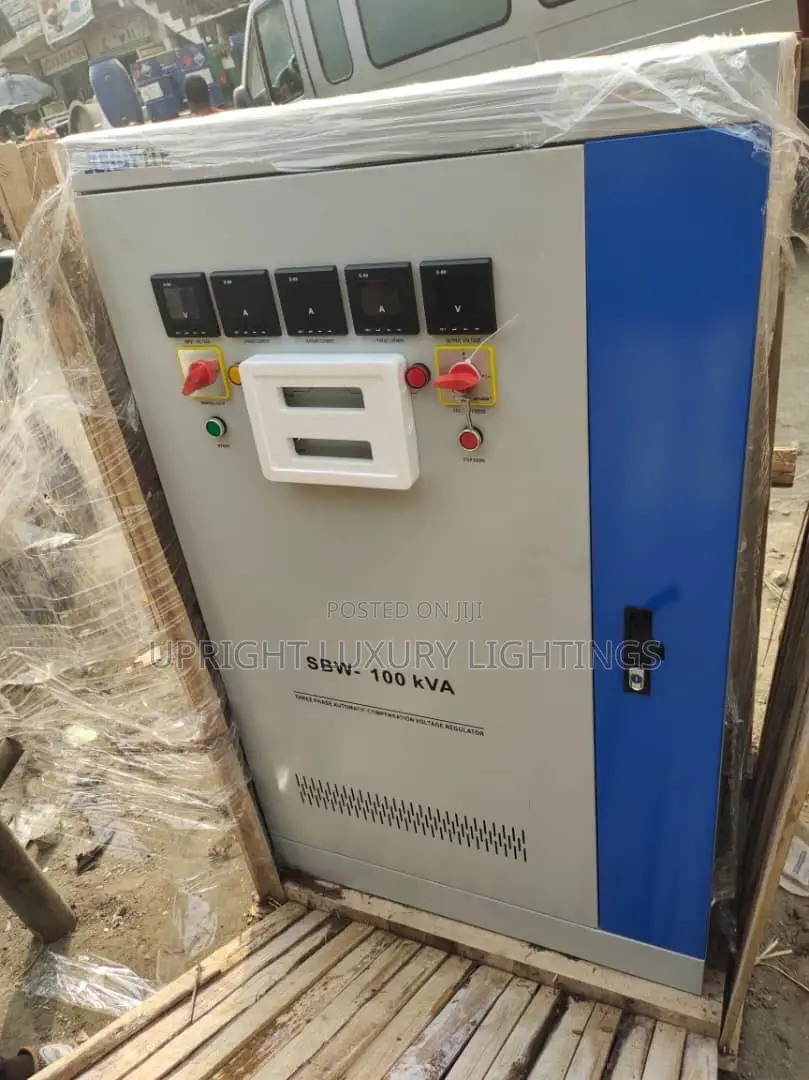 100kva Automatic Industrial Stabilizer 3 Phase