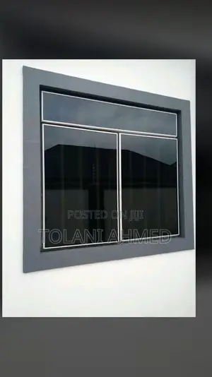 Seamless Window With Security Burglary Bars