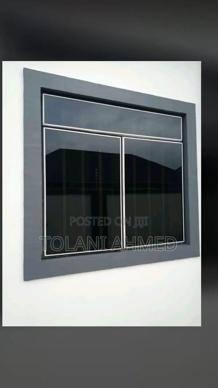 Seamless Window With Security Burglary Bars