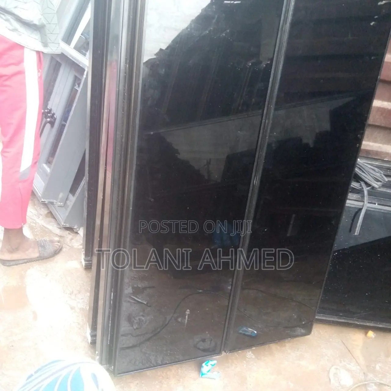 Seamless Window With Security Burglary Bars