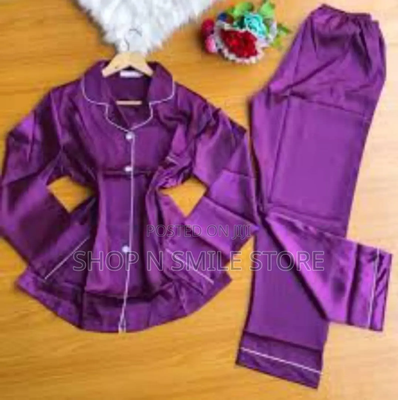 Silk Satin Longsleeve Pyjamas