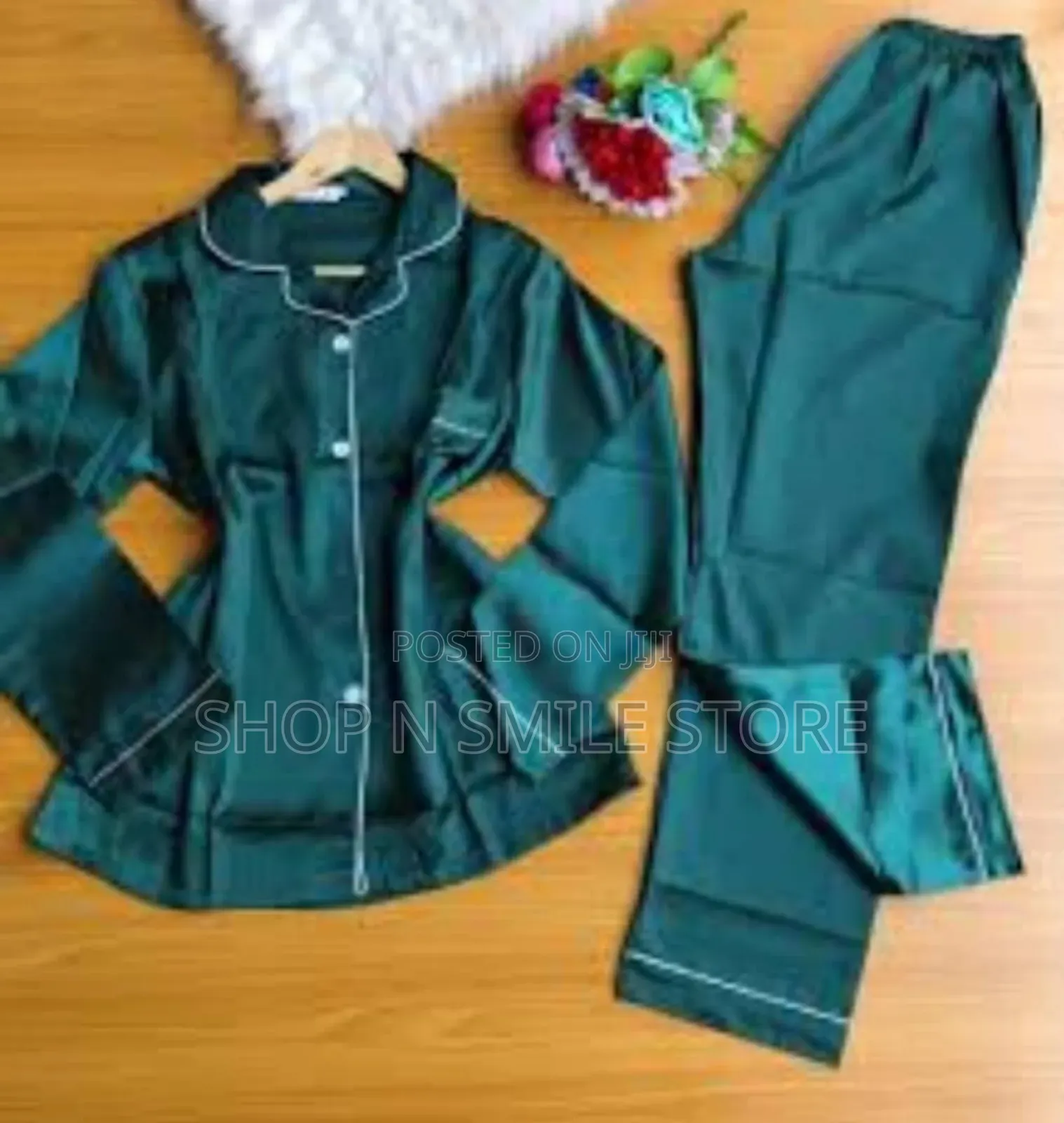 Silk Satin Longsleeve Pyjamas