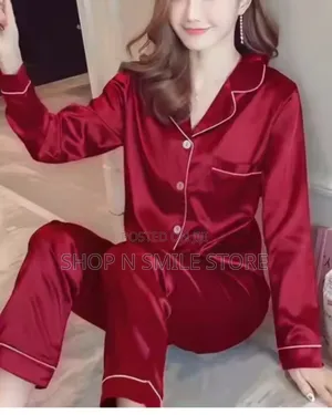 Silk Satin Longsleeve Pyjamas