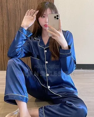 Silk Satin Longsleeve Pyjamas