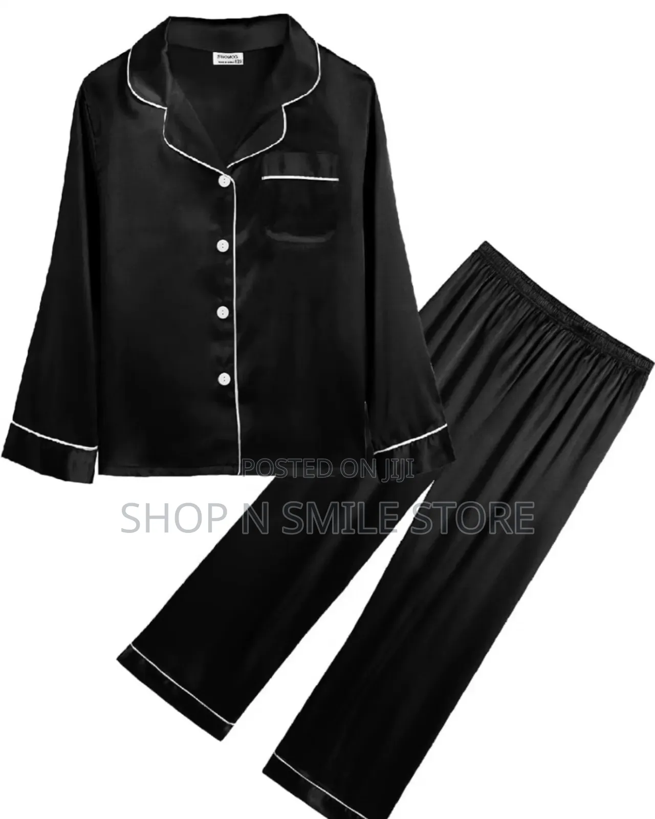 Silk Satin Longsleeve Pyjamas