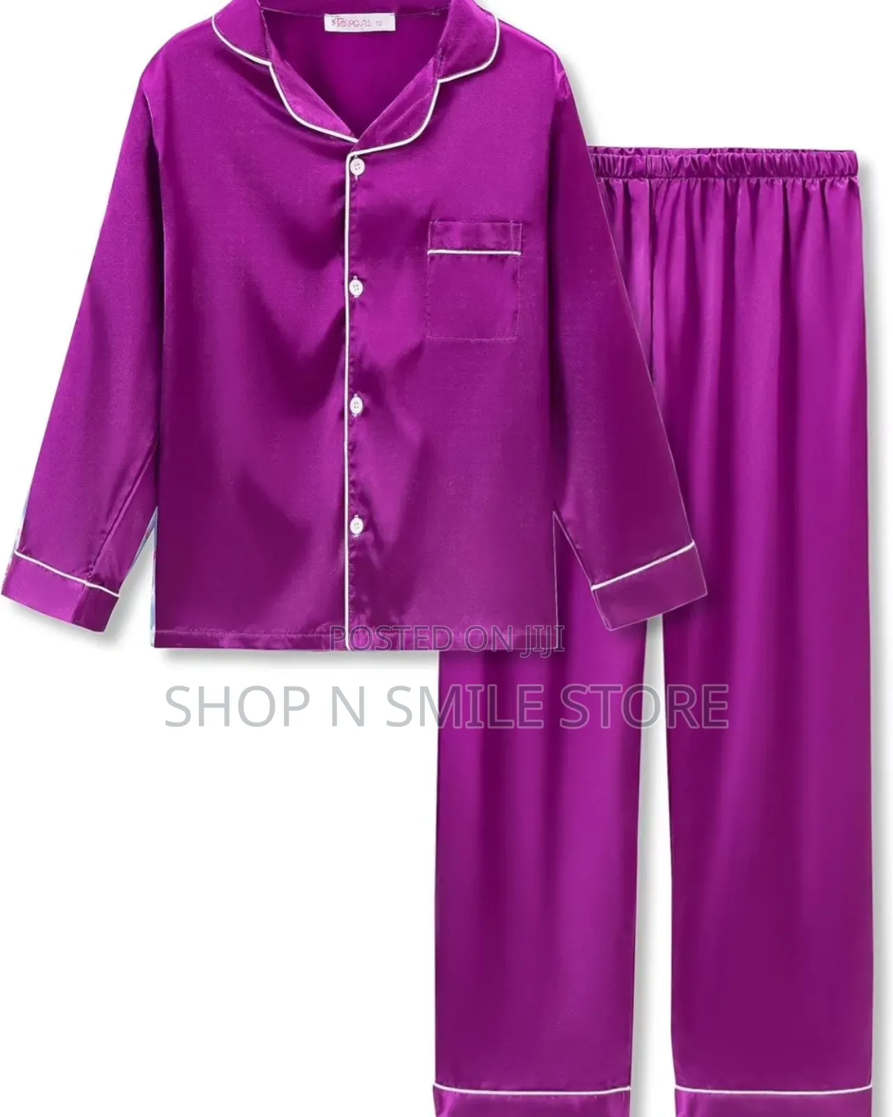 Silk Satin Longsleeve Pyjamas