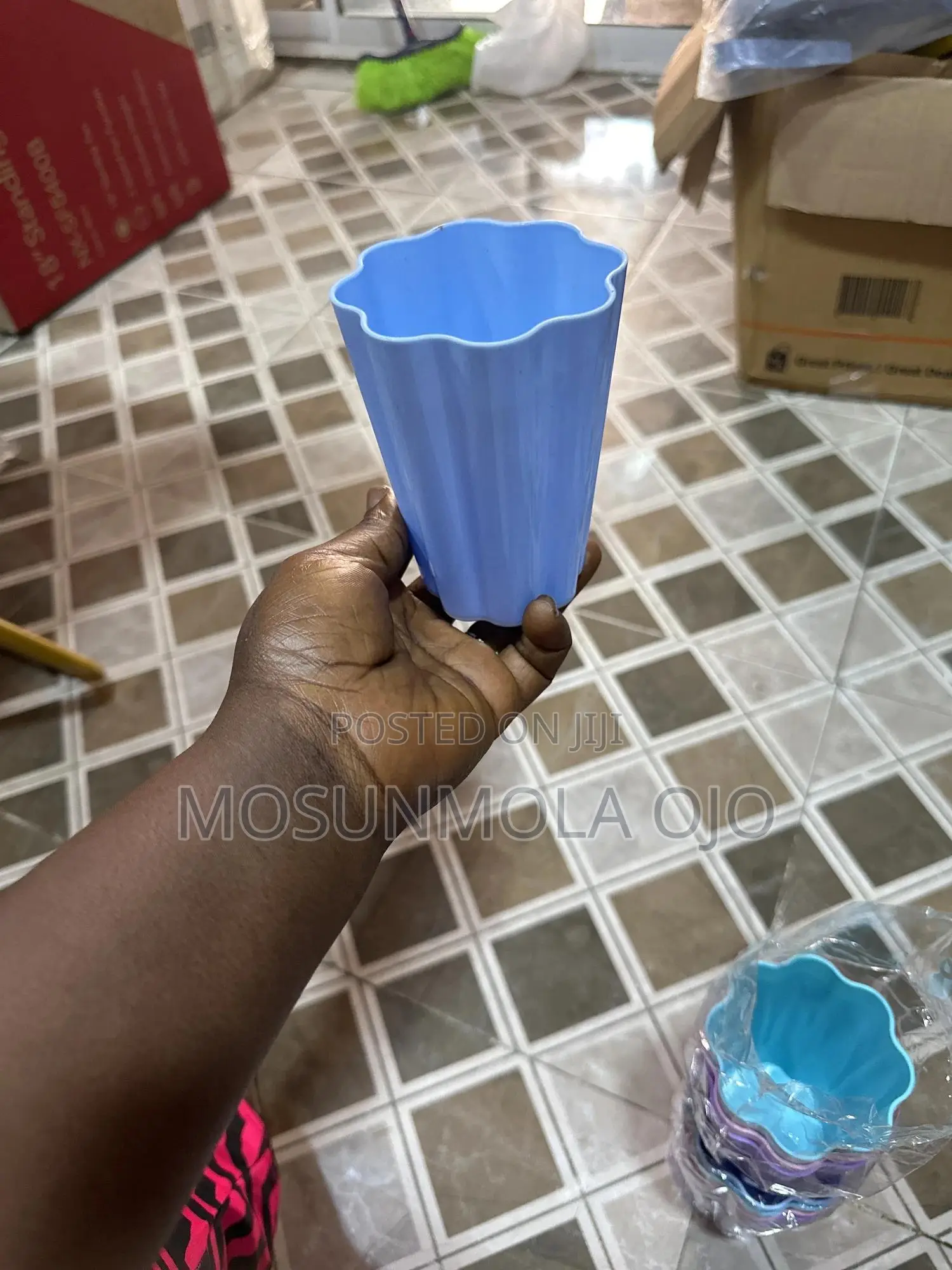 Reusable Non Fragile Plastic Stackable Drinking Cup