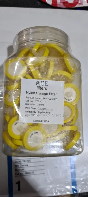Syringe Filter. Pore Size 0.22um