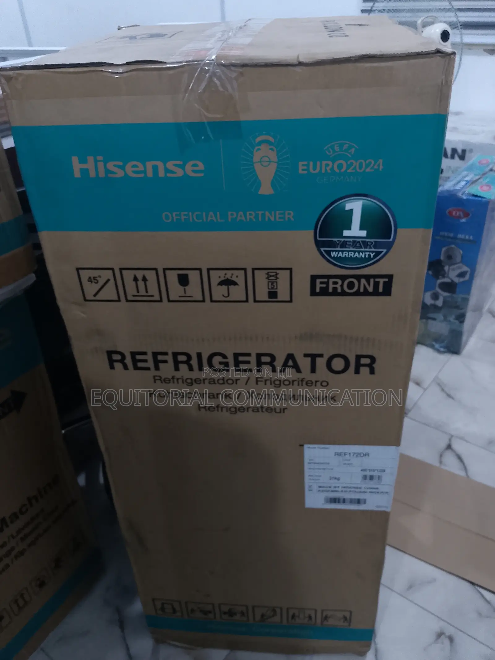 Brand New Hisense 124litres Refrigerator 