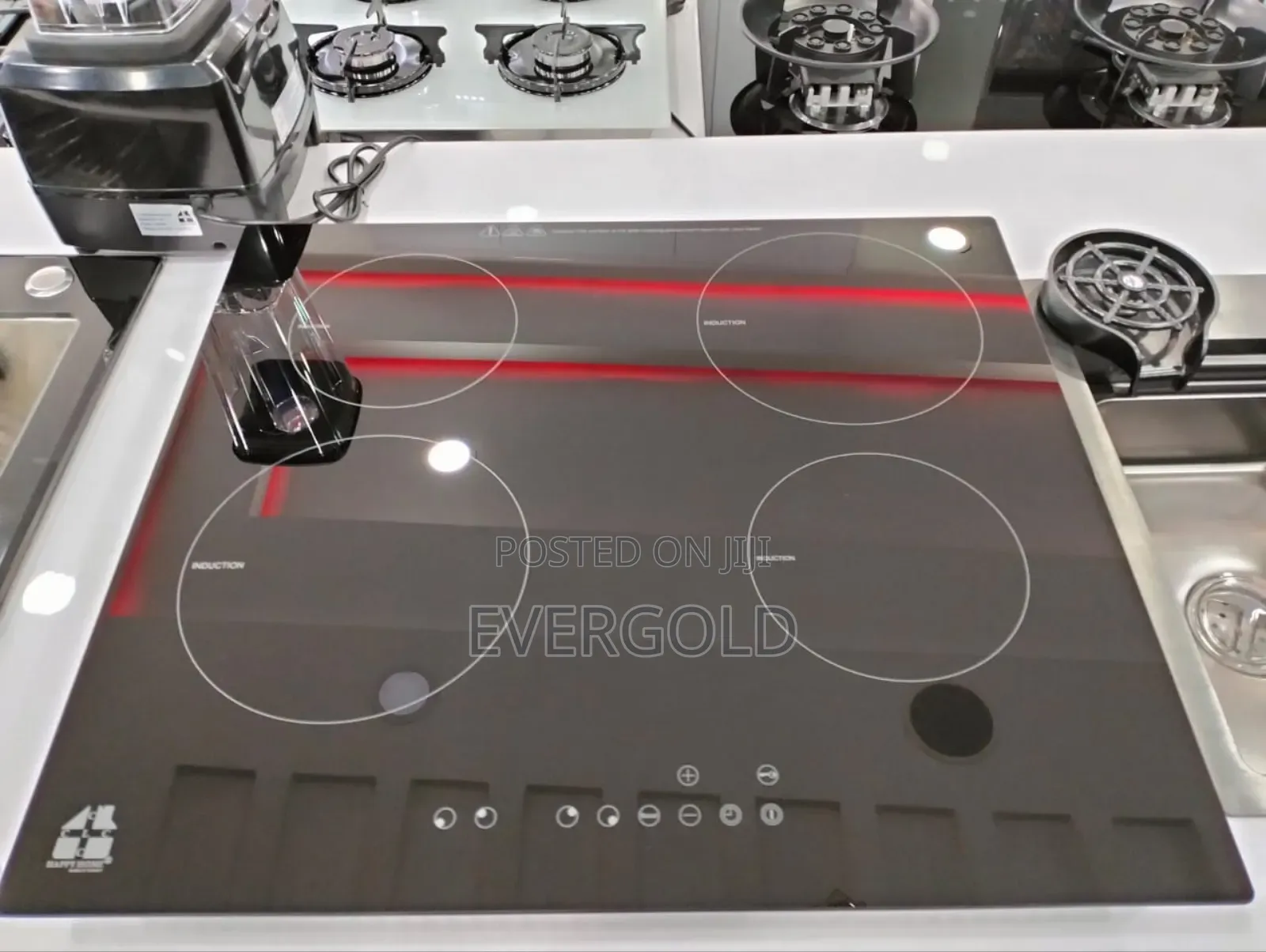 Induction Built-in 4 Burner Cooker Hob Available
