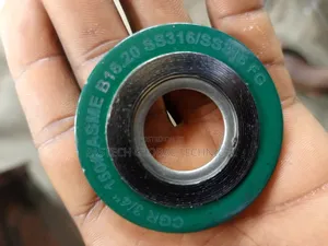 3/4" Spiral Wound Gasket Filled With Graphite 150lb