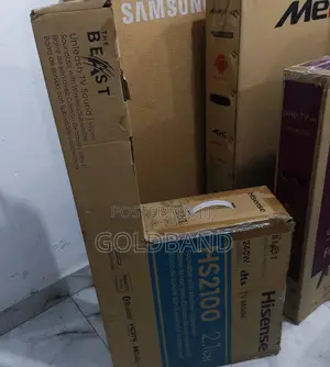 Sleek Hs2100 Hisense "240W" Sound Bar System