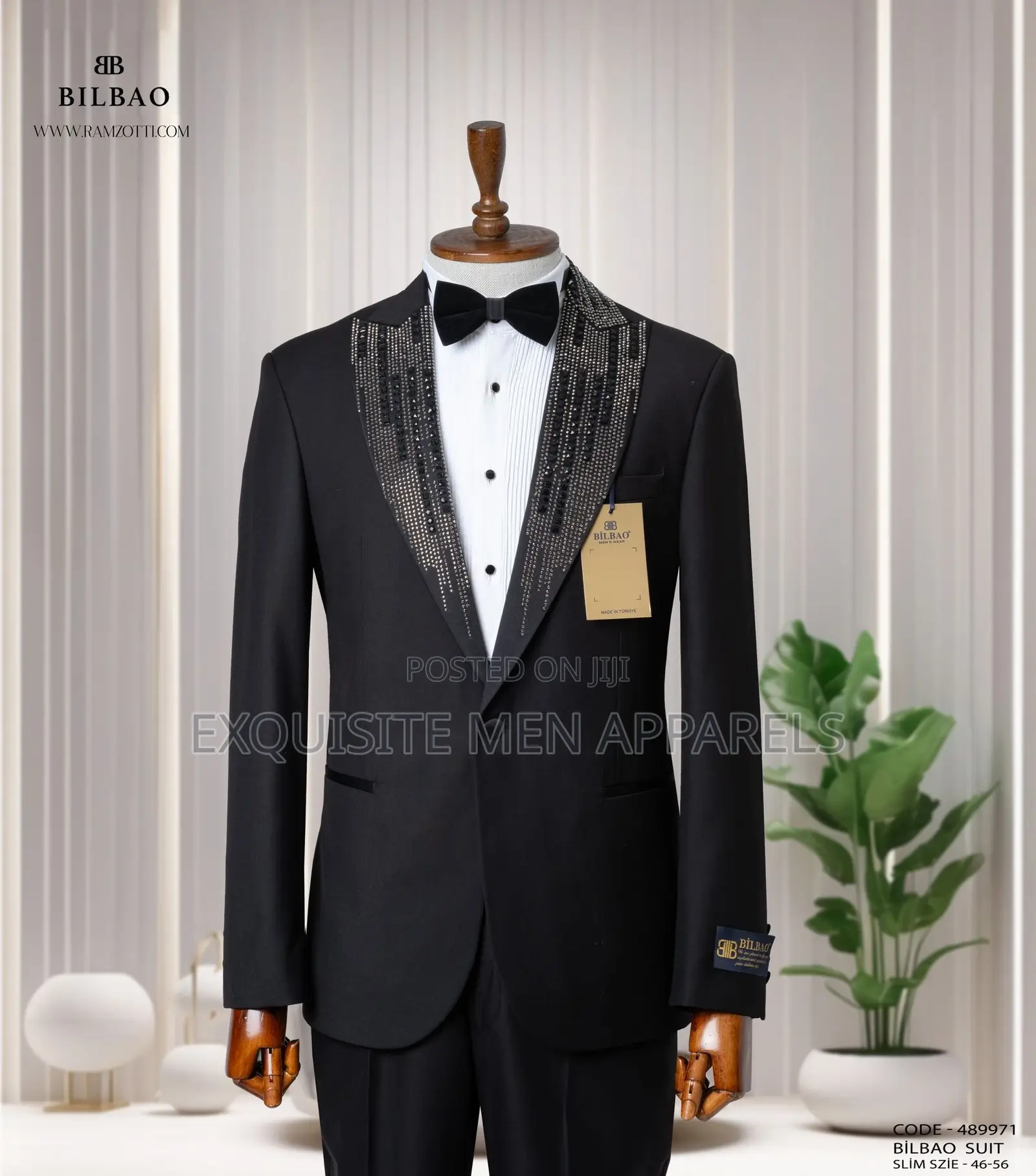 Bespoke Ceremonial Turkish Tuxedo Men’S Suit
