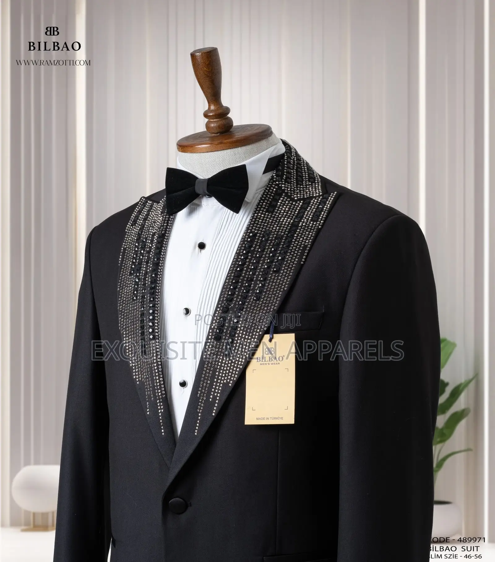 Bespoke Ceremonial Turkish Tuxedo Men’S Suit