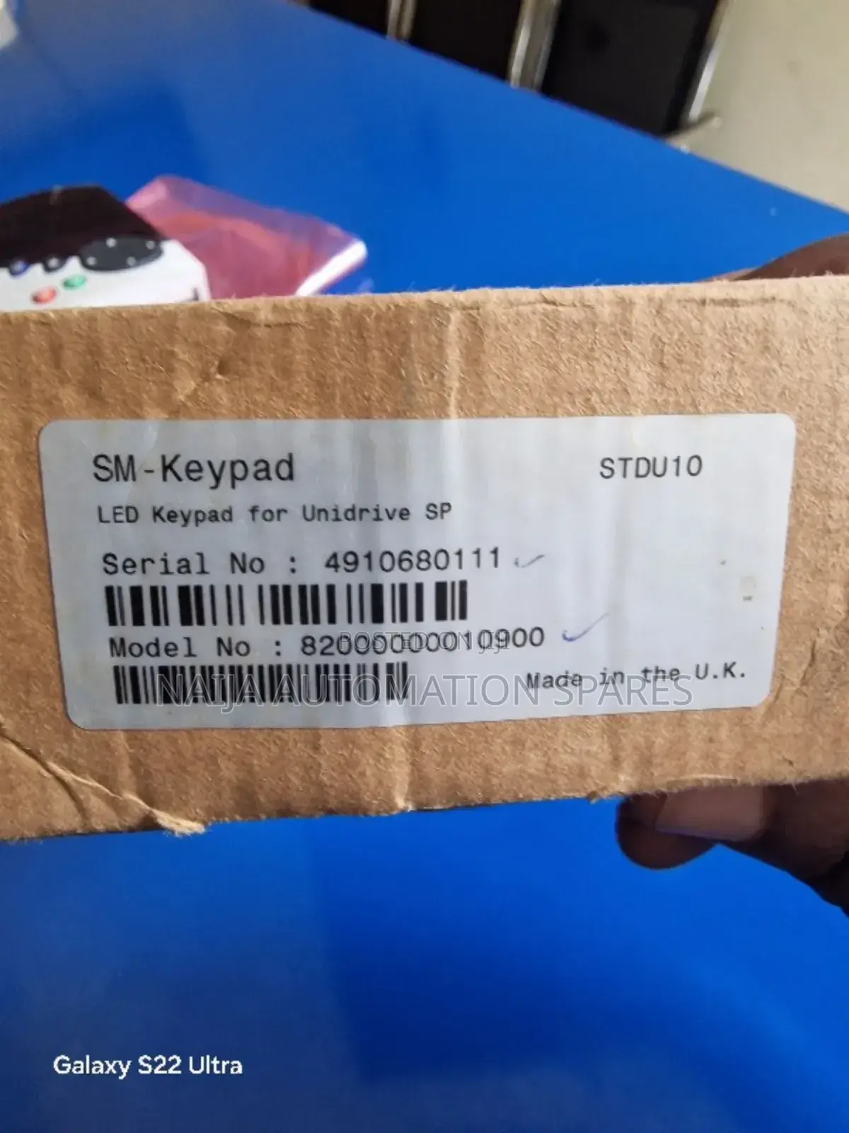 SM-KEYPAD | Led Keypad for Unidrive SP | | STDS31