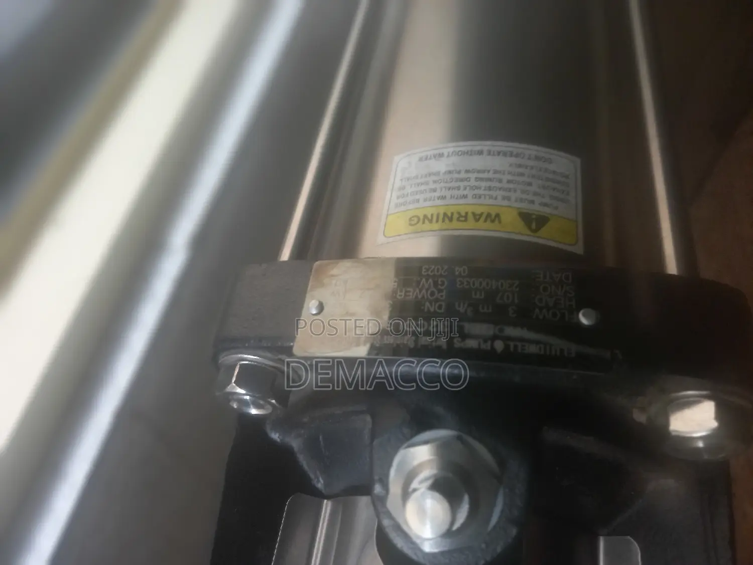 Vertical Pump Machine 1.5kw